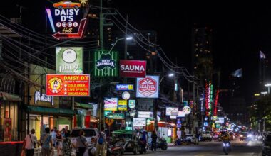 Thailand issues prostitution warning as USS Abraham Lincoln docks in tourist town after 200 days at sea