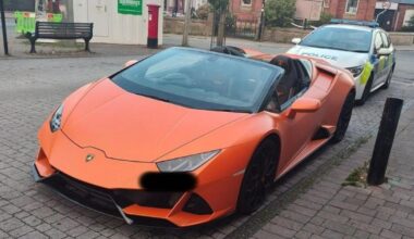 Lamborghini seized in Bolton after reports of 'racing'