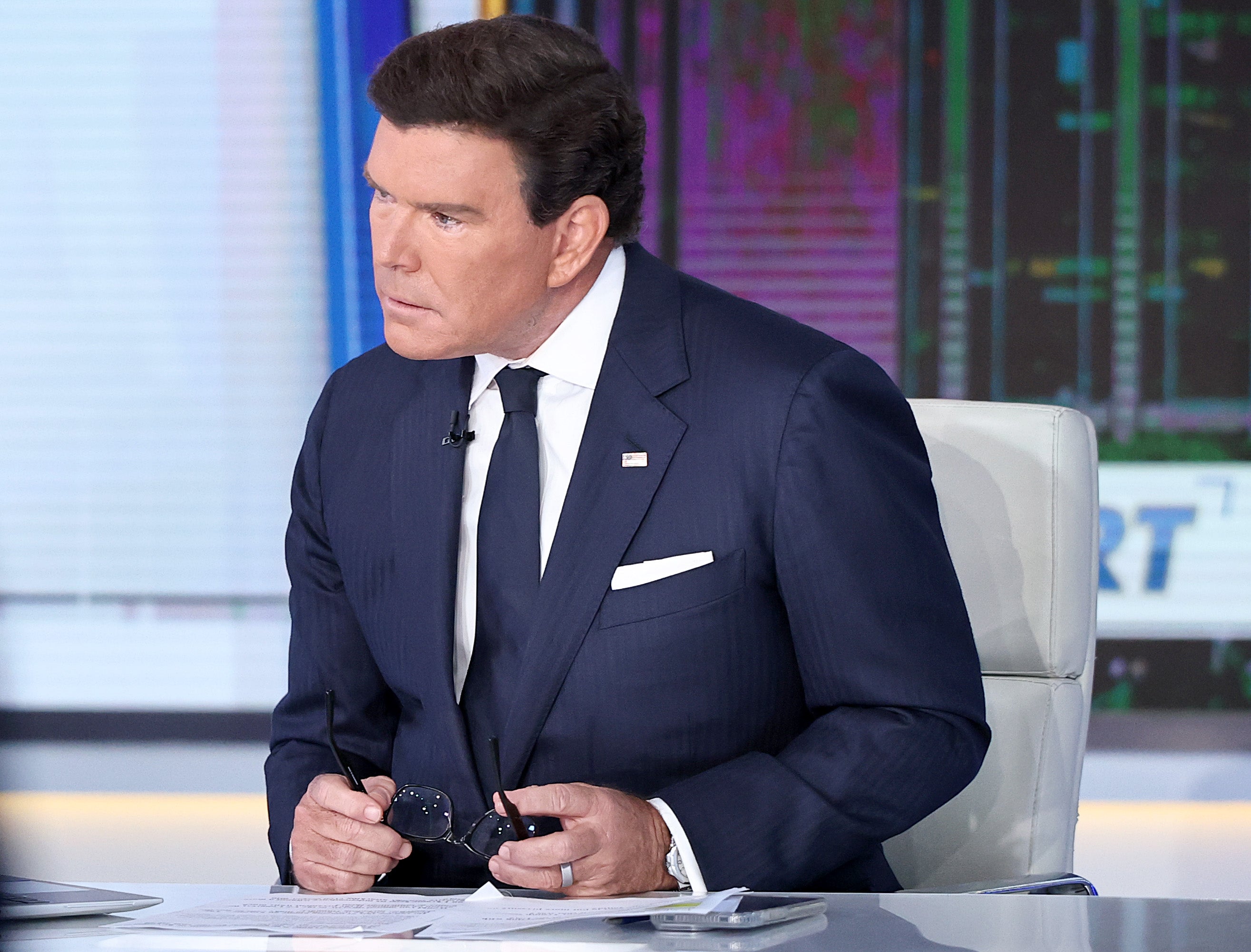 Fox News host Bret Baier fired back at President Donald Trump during a ‘Fox News Special Report’ segment after the president called Fox News reporter Jonathan Hunt one of Baier’s ‘flunkies’ and accused him of inaccurate reporting on the war in Iran