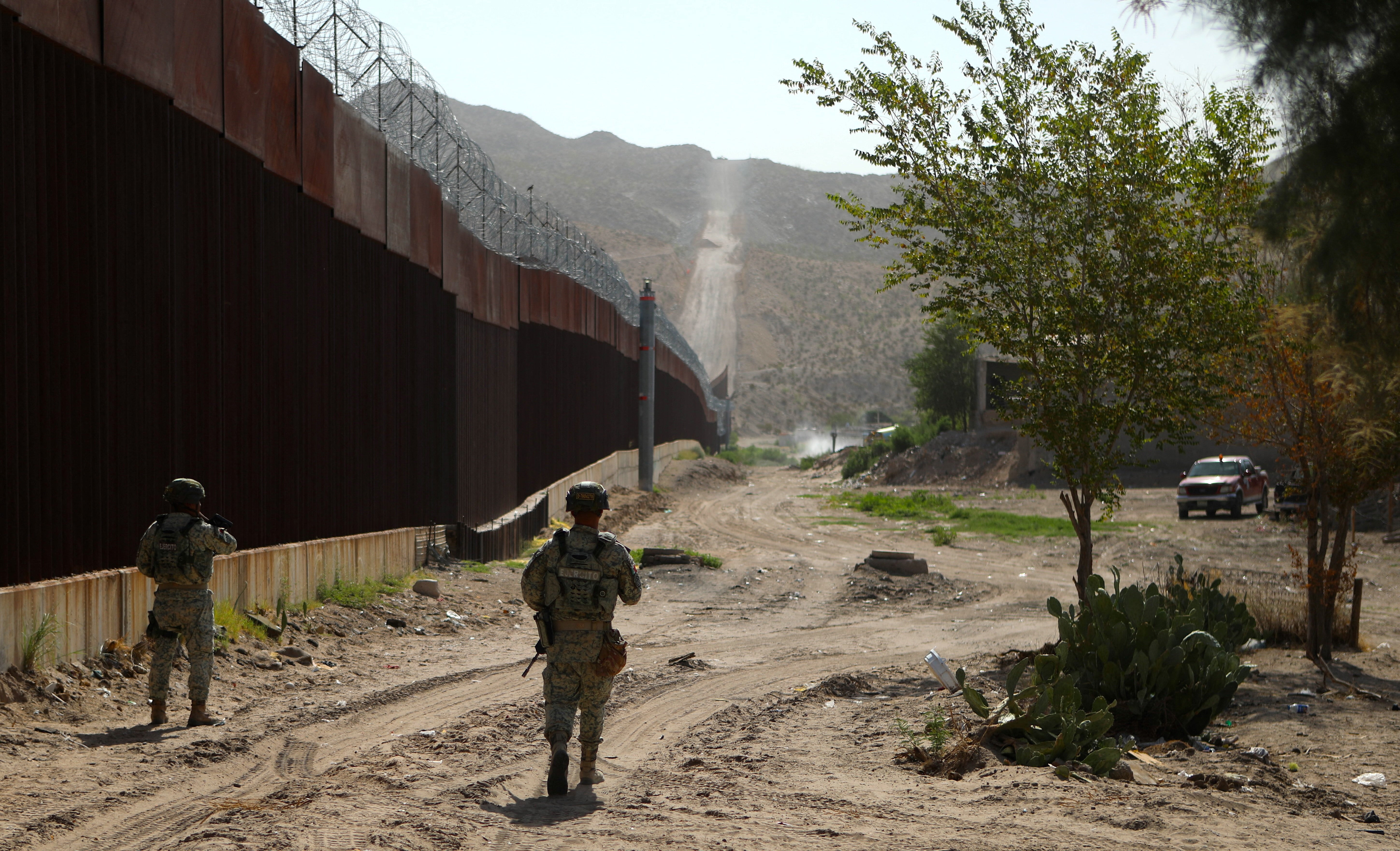 ‘I solved the problem in 30 days and solved it beautifully in 60,’ Trump said of illegal crossings at the southern border