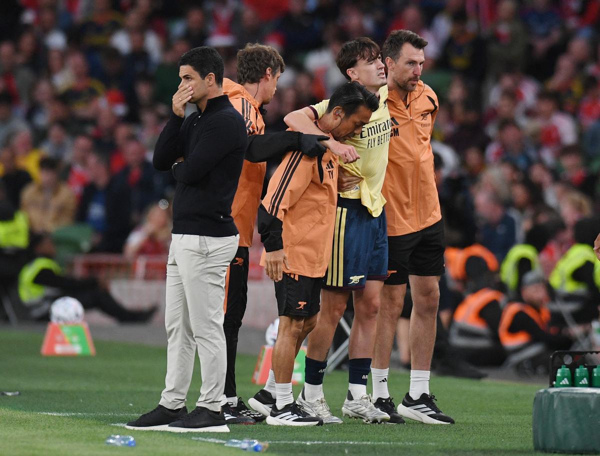 Arsenal dealt new injury worry as Gabriel substitution explained - London Evening Standard