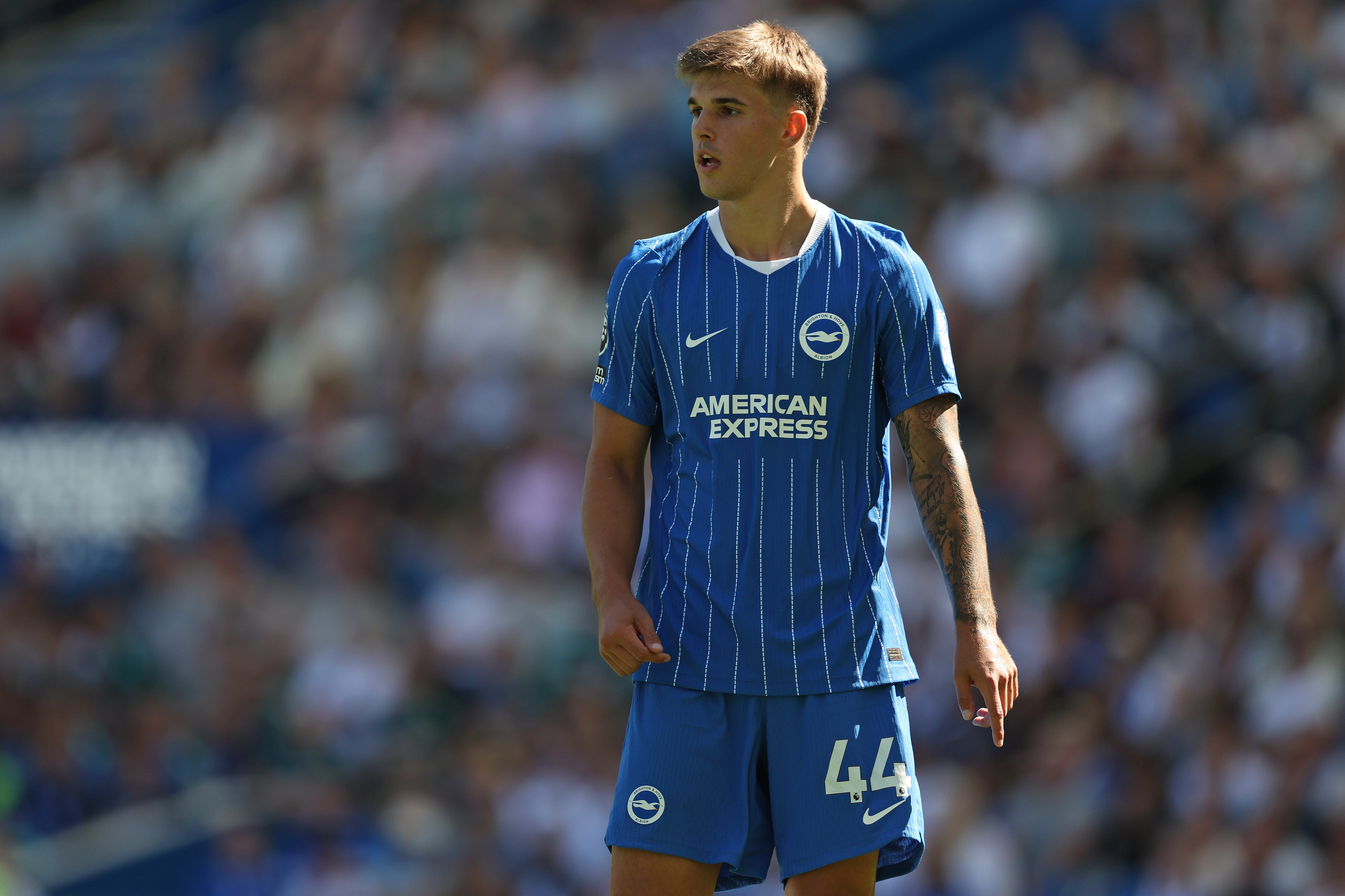 Brighton signed Croatia international Vuskovic from Tottenham while Jan Paul van Hecke went the other way