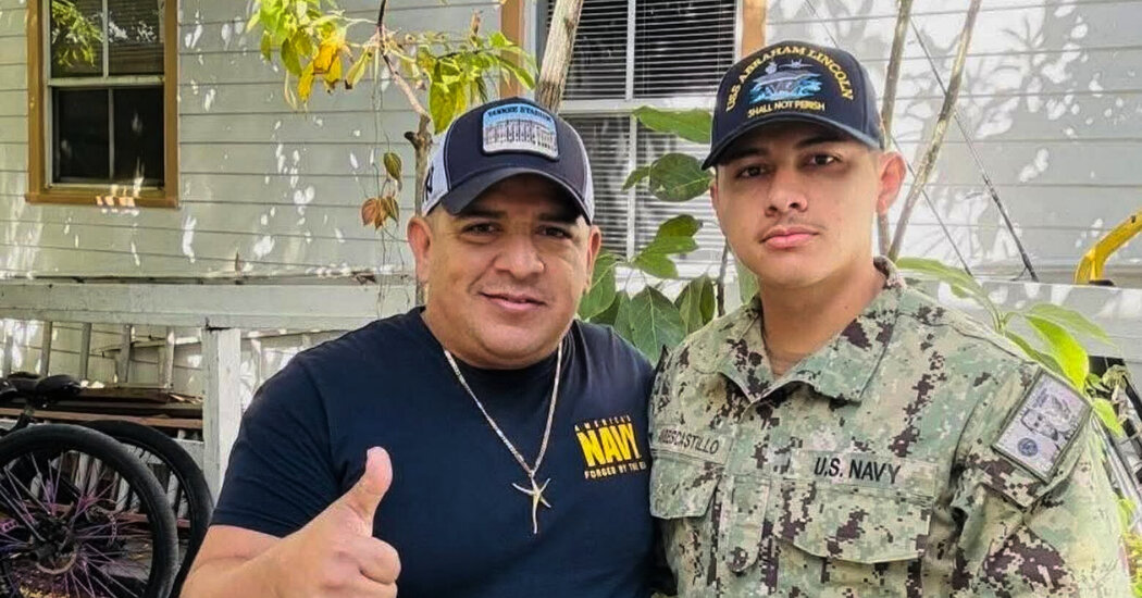 U.S.S. Abraham Lincoln Sailor Says Father Was Arrested by Border Patrol