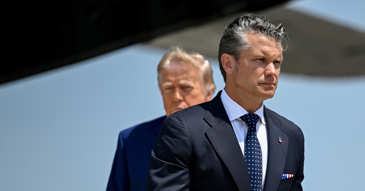 Pete Hegseth is talking about a possible run for president in 2028, sources say - NBC News