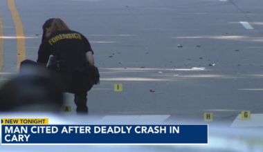 Driver charged after deadly Cary pedestrian crash :: WRAL.com