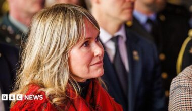 The Mayor of Oslo, Anne Lindboe attends the opening of the Total Defence Year 2026 on February 11, 2026 in Oslo, Norway.