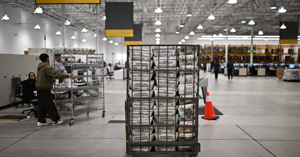 Postal Service Rule Could Bar Millions From Voting by Mail