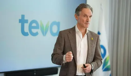 Teva President and CEO Richard Francis. Credit: Elad Malka Teva President and CEO Richard Francis.