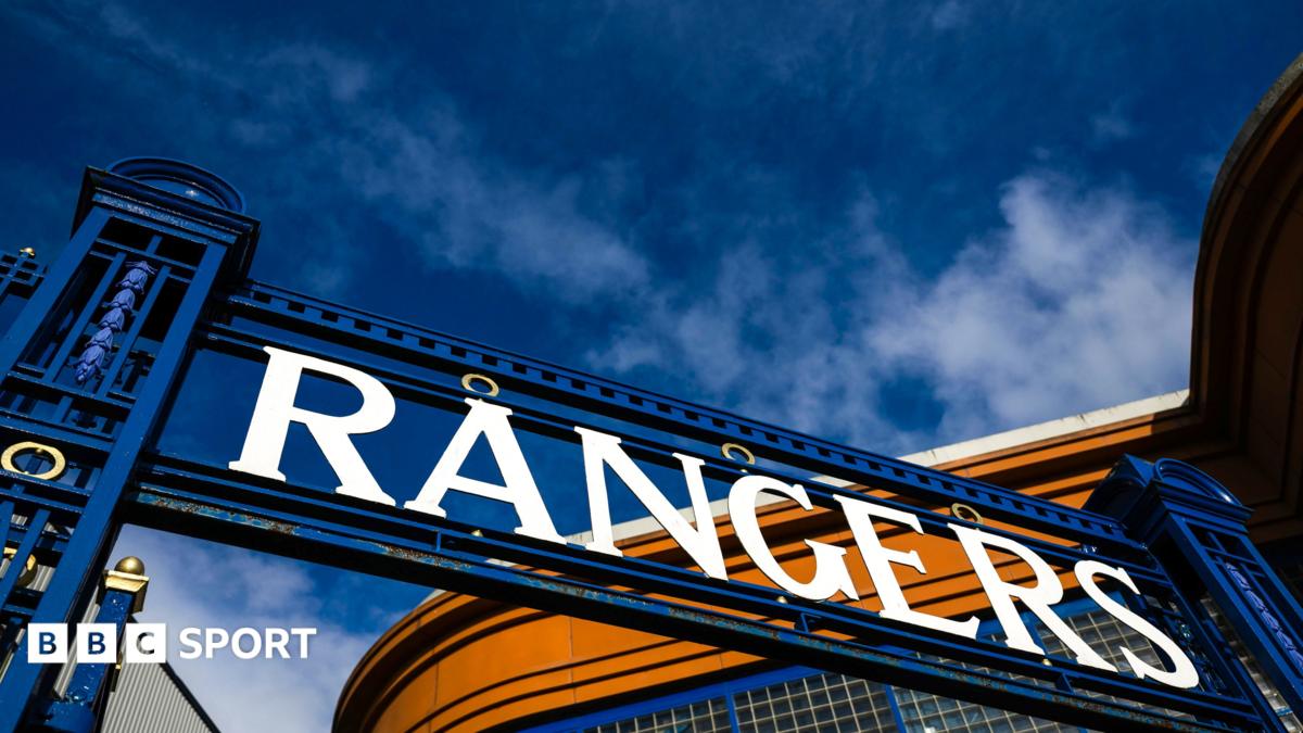 A general view of Ibrox Stadium, home of Rangers