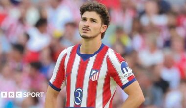 Julian Alvarez in action for Atletico Madrid