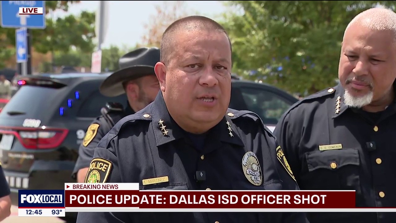 Update on Dallas ISD officer who was shot | FULL