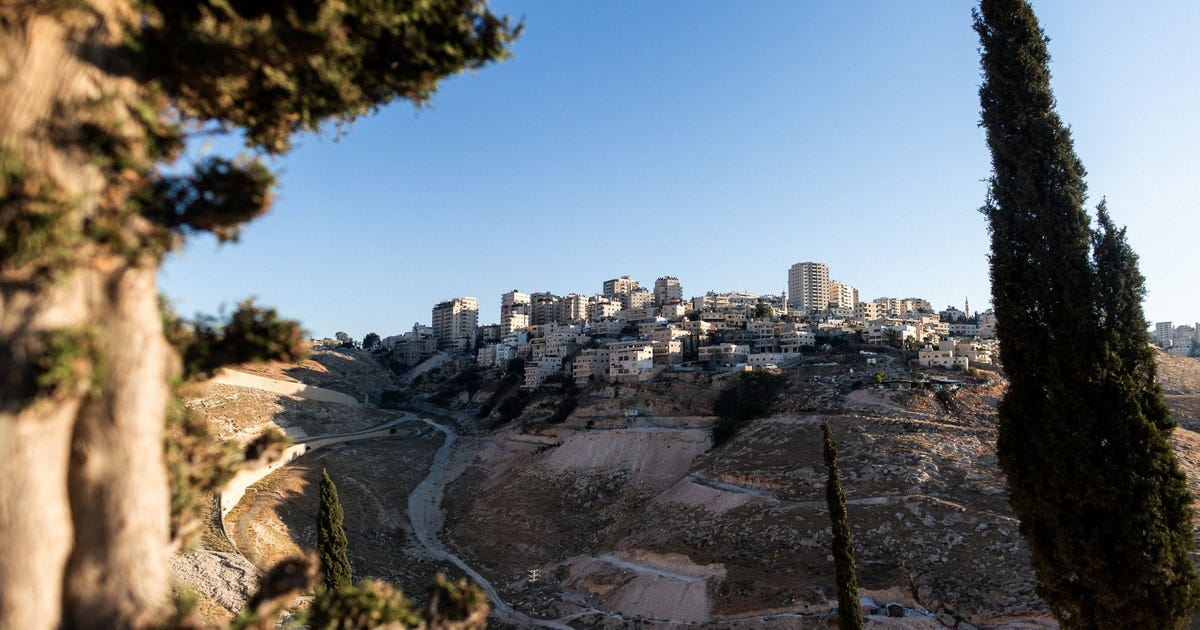 What Is E1? The West Bank Area Behind Israel's Most Explosive Settlement Plan