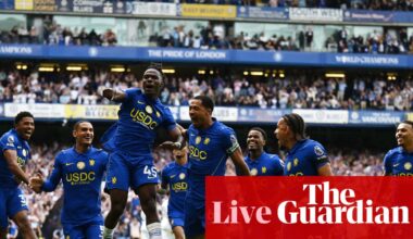 Chelsea v Brighton, Leeds v Brentford, Sunderland v Fulham: Premier League – live | Premier League