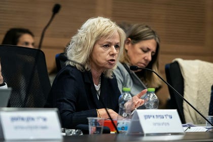 Attorney General Baharav-Miara in the Knesset in June. Credit: Itay Cohen Attorney General Baharav-Miara in the Knesset in June.