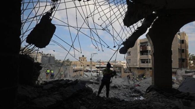 Israel army says struck Hamas commander in Gaza hospital compound｜Arab News Japan