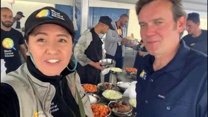 Australian World Central Kitchen (WCK) aid worker Lalzawmi "Zomi" Frankcom, who was among the WCK employees, including foreigners, killed in an Israeli airstrike, pictured here in this screengrab from a video released March 25, 2024. Credit: World Central Kitchen/ REUTERS Australian World Central Kitchen (WCK) aid worker Lalzawmi "Zomi" Frankcom, who was among the WCK employees, including foreigners, killed in an Israeli airstrike, pictured here in this screengrab from a video released March 25, 2024.