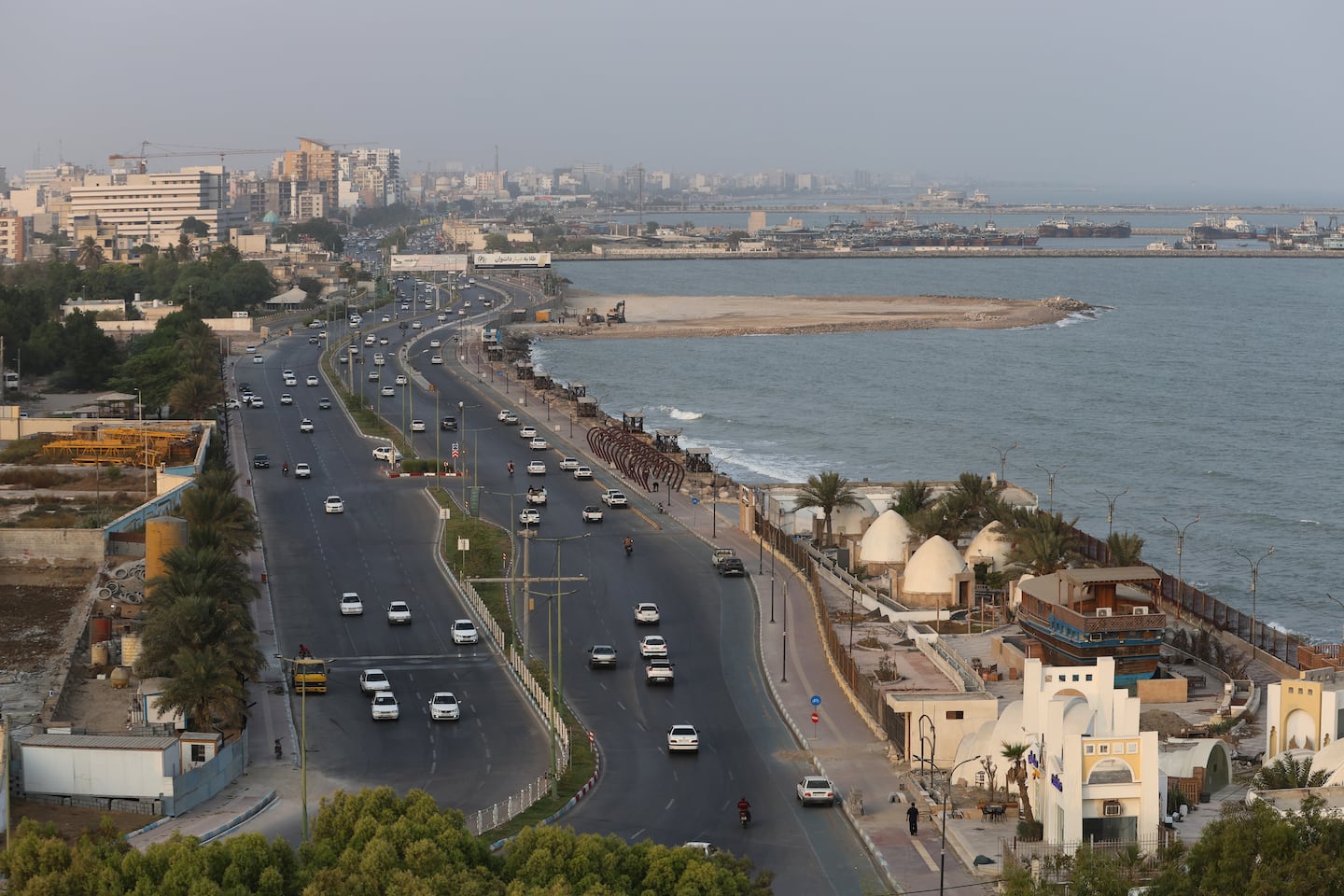 A general view shows the skyline on August 10, 2026.