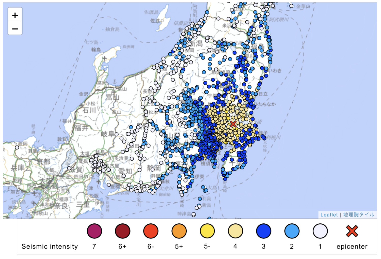 Magnitude 5.9 earthquake rattles Tokyo and eastern Kanto region