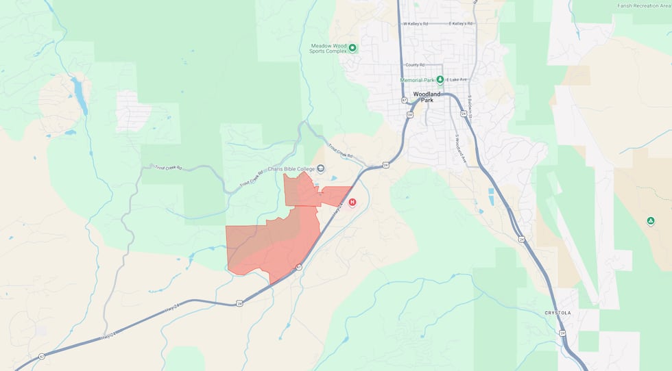 The Teller County Sheriff’s Office has issued a shelter-in-place order on Highway 24 near...