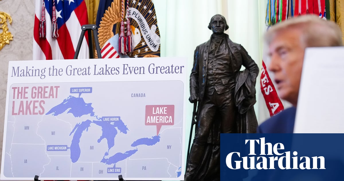 Trump signs executive order to rename Lake Ontario as Lake America | Donald Trump