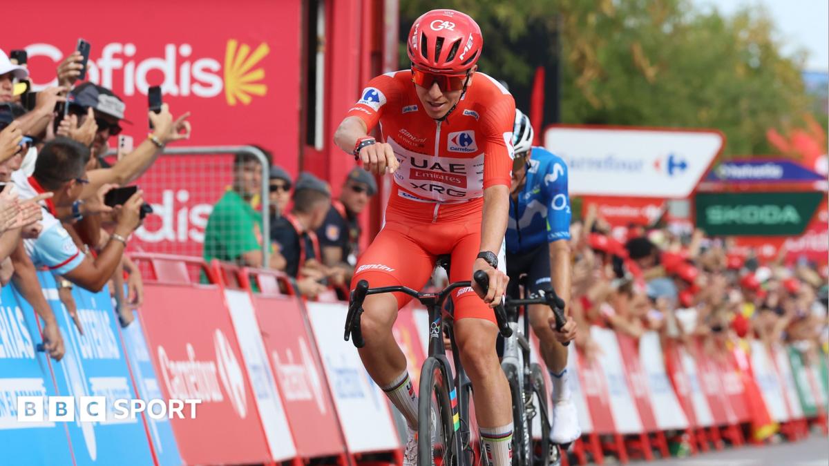 Tadej Pogacar wins stage six