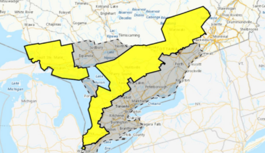 Heavy rain expected for Toronto, Cottage Country