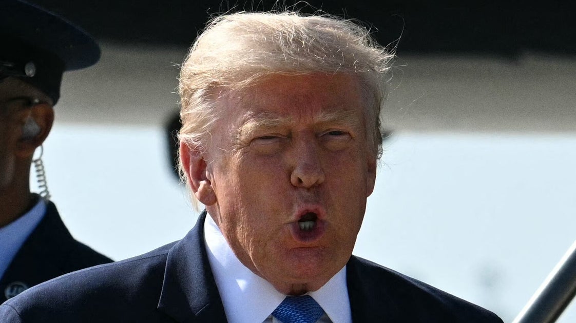 Trump Ripped Over AI Pic Of Himself With Medals He Never Earned