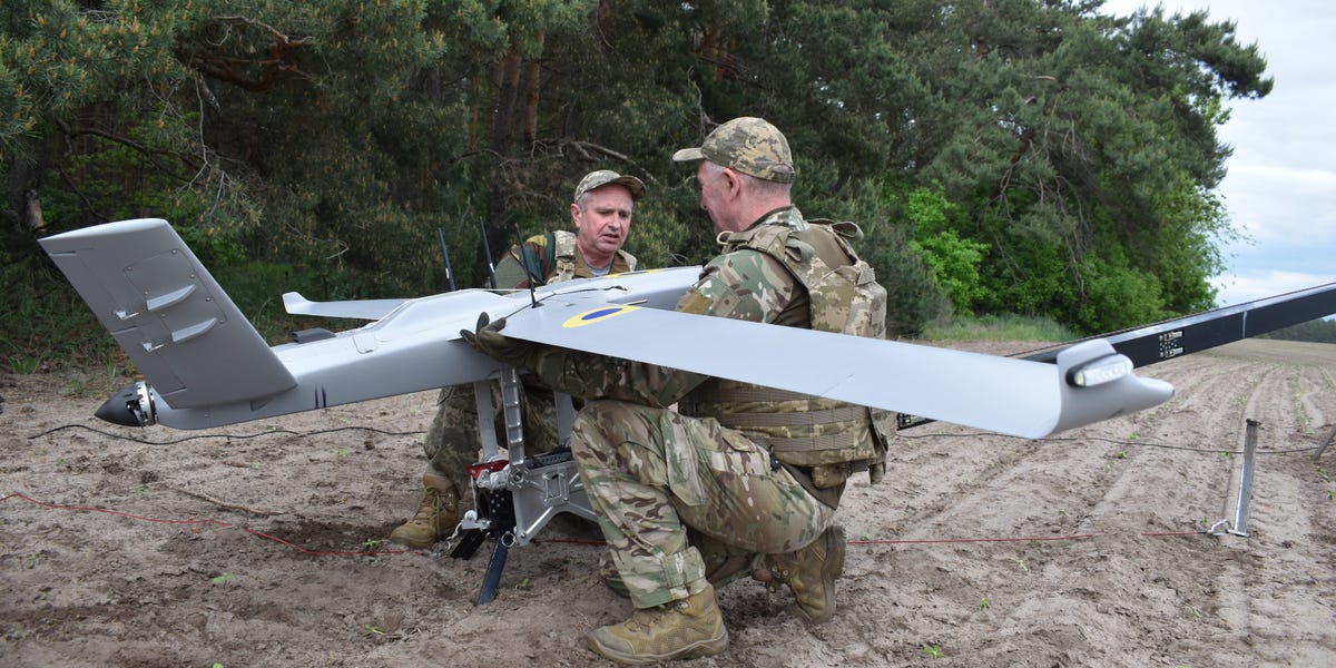 Factory to Front Lines: Western Spy Drone's Journey to War in Ukraine