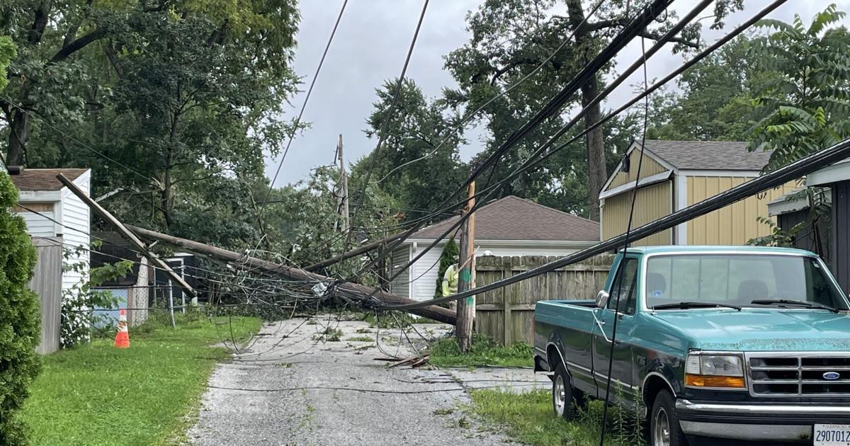 Some Northwest Indiana residents must make storm repairs before power returns, NIPSCO says - nwitimes.com