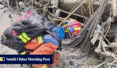 China-Nepal floods: rescue operations continue under threat of lake collapse