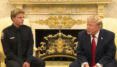 Teen lifeguard who saved boy at Seabright Beach meets President Trump at White House