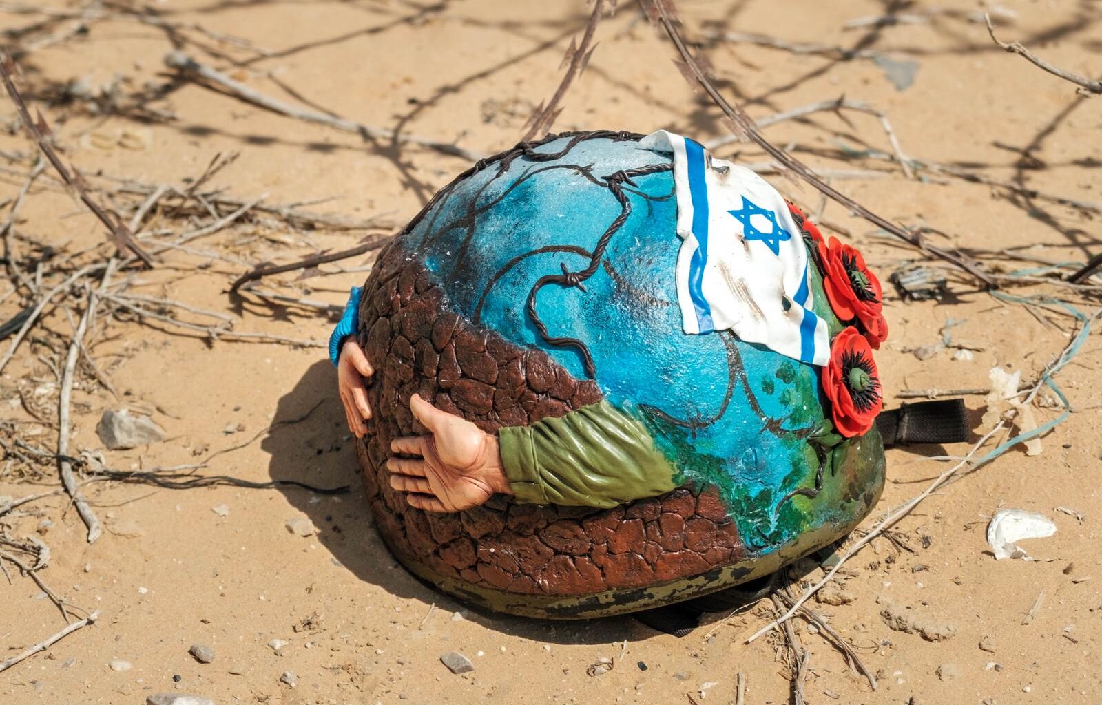 The Blogs: Profiles in Activism: Seagal Hagege and the Helmets That Tell Israel's Story | Hugh Taylor
