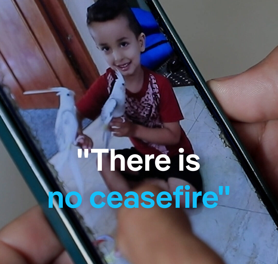 Youssef Suleiman's son Jad was killed by shrapnel from an Israeli airstrike in June while on his way home from school in Jabalia, north of Gaza City. Jad was one of at least 300 children who UNICEF says have reportedly been killed in the 10 months since a ceasefire between Israel and Hamas came into effect last October. #dwcurrentaffairs