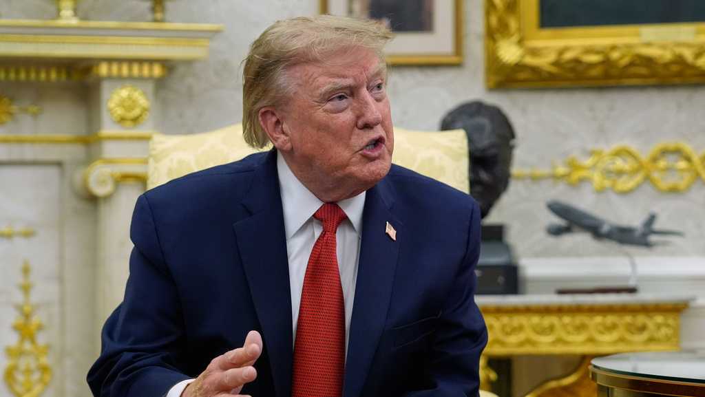 Trump asked about current progress of deal to end the Iran war