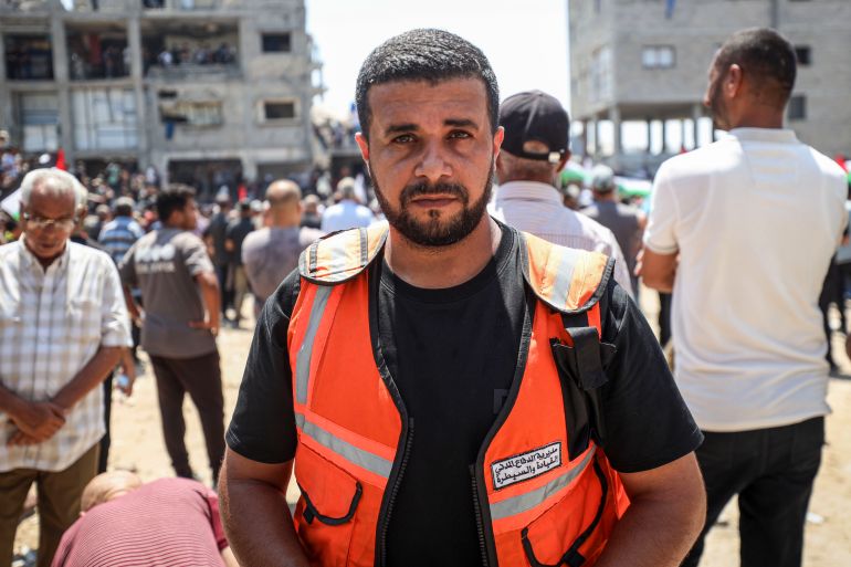 Mahmoud Bassal, spokesperson for Gaza’s Civil Defence