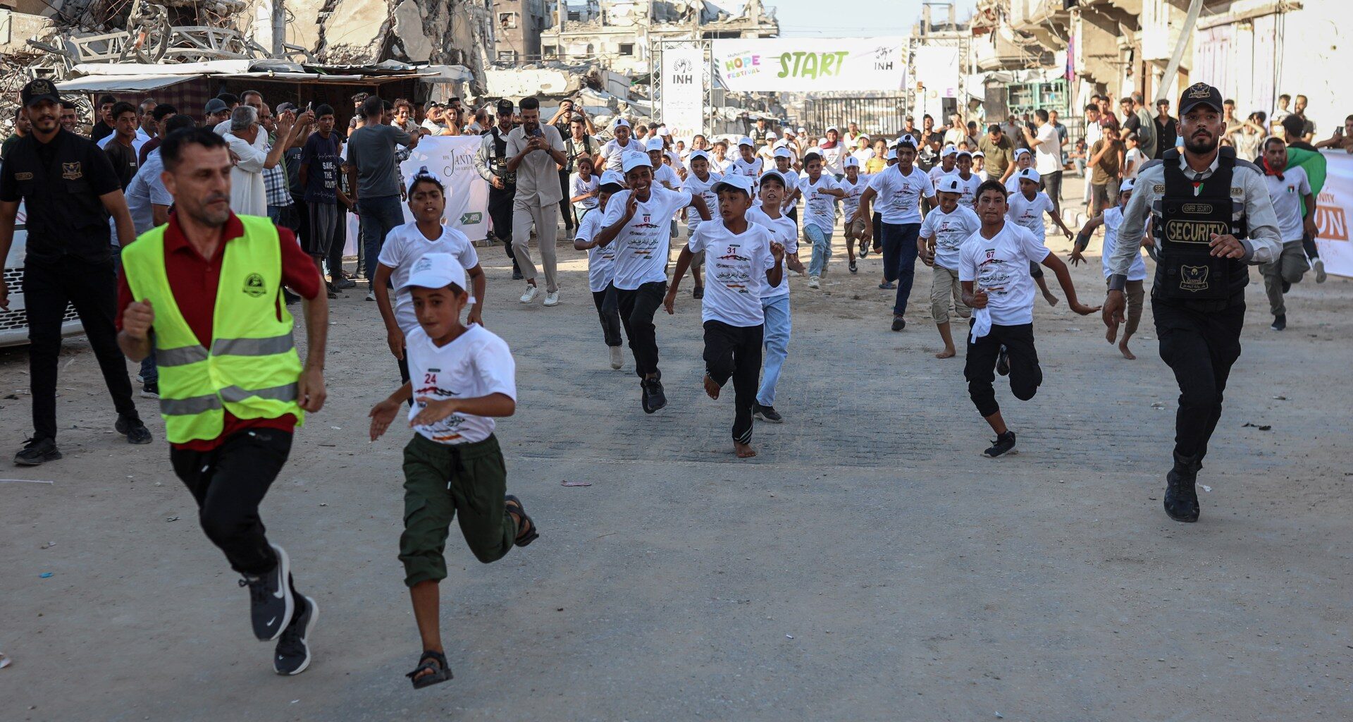‘Marathon’ shines light on Gaza’s orphaned children and humanitarian crisis | Israel-Palestine conflict News