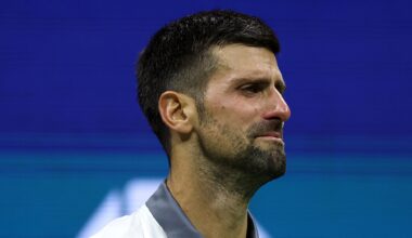 Novak Djokovic Tears Up and Vomits As He Loses in First Round of U.S. Open