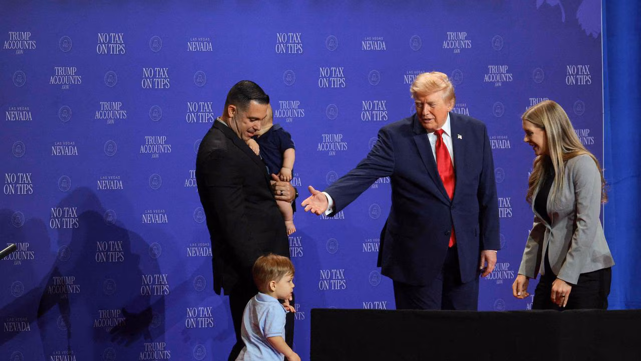 US politics, Iran war live updates: Donald Trump runs after escaped toddler