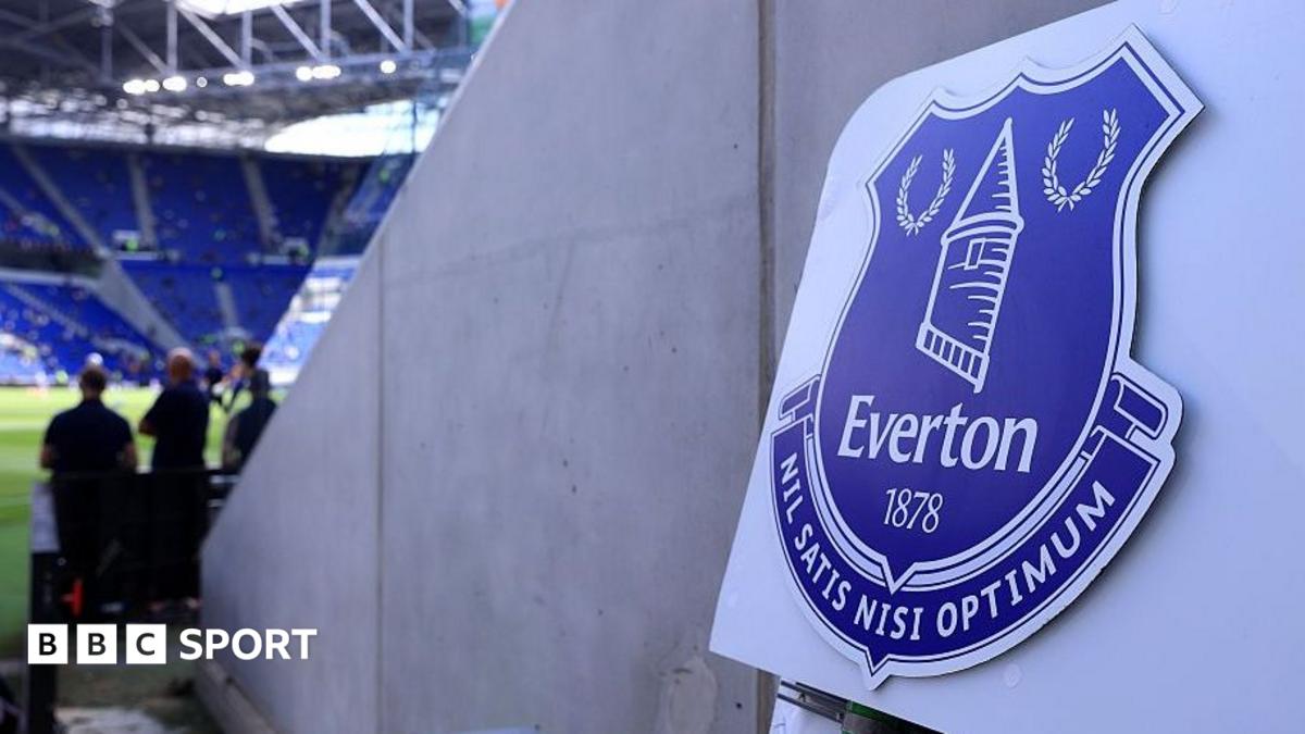 A general view of inside Everton's stadium
