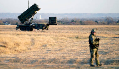 U.S. Patriot missile stocks in Europe are ‘beyond critical’ because of Iran war, officials say
