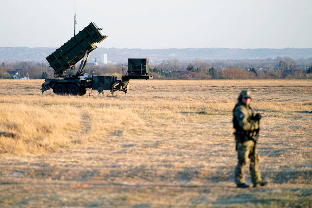 U.S. Patriot missile stocks in Europe are ‘beyond critical’ because of Iran war, officials say