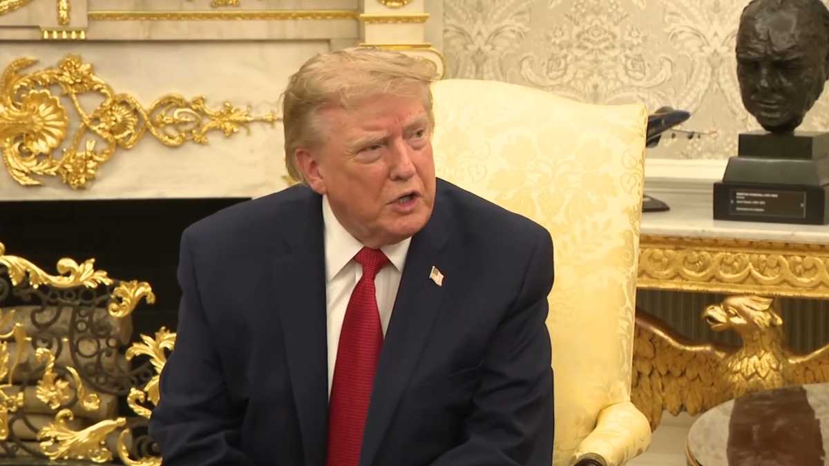 Trump stresses Iran nuclear issue as path to end war unclear