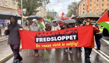 Demonstrators gather in Stockholm to protest Israel’s Gaza attacks – Middle East Monitor