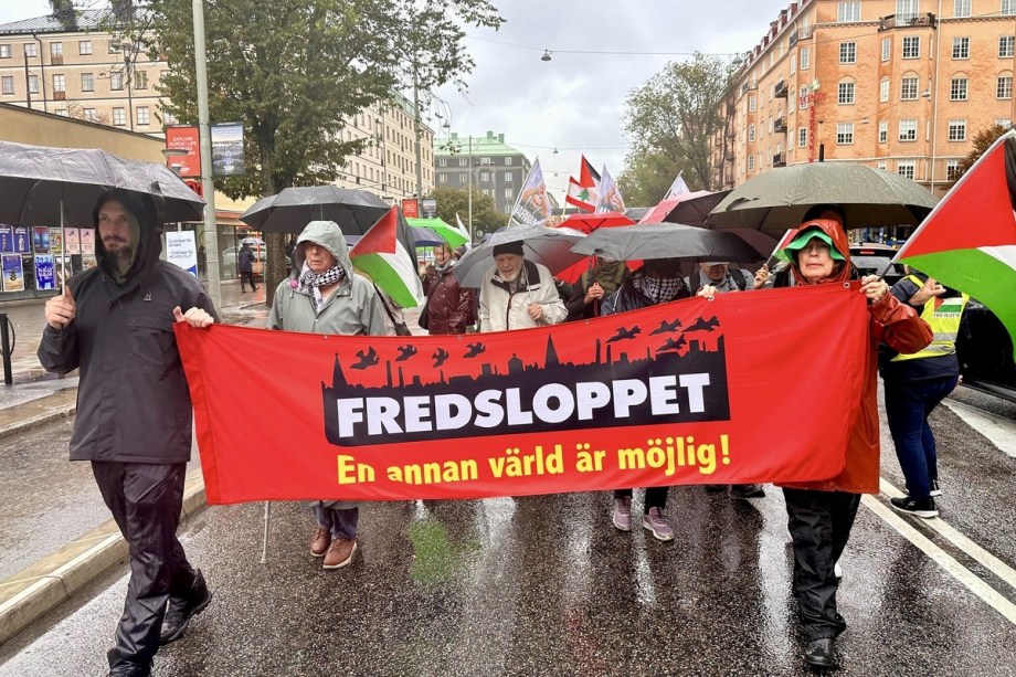 Demonstrators gather in Stockholm to protest Israel’s Gaza attacks – Middle East Monitor