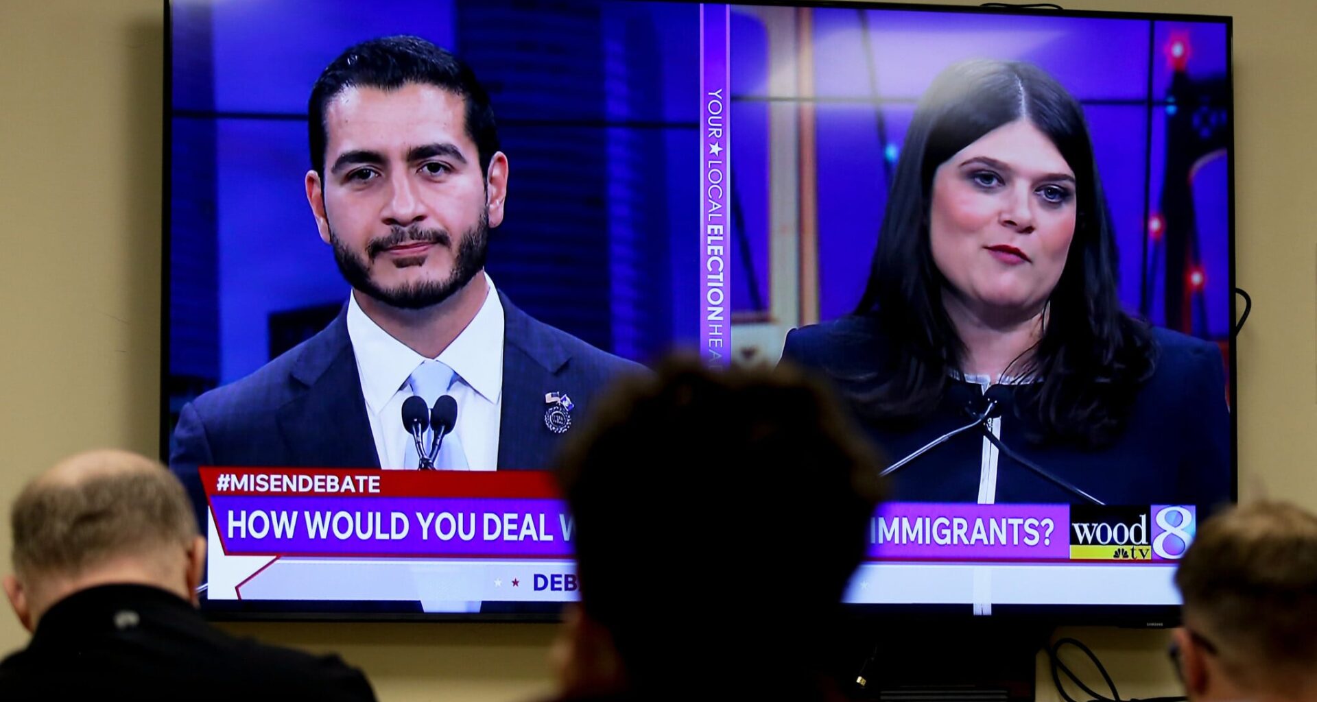 Democratic Senate candidate in Michigan accuses anti-Israel rival of scapegoating Jews