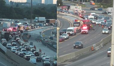 Highway 401 Scarborough crash: 4 people injured