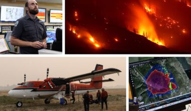 Inside the early battle against the ferocious Bald Range wildfire
