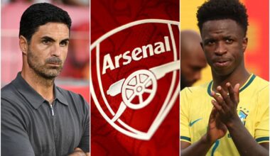 Arsenal fans in Vinicius Jr transfer frenzy after Mikel Arteta 'response' - London Evening Standard