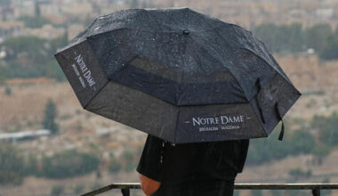 Rare August rain to hit Israel through Sunday morning