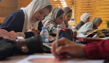 Art offers young Gaza survivors solace and escape from war’s devastation | Israel-Palestine conflict News